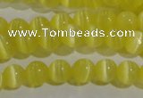 CCT1208 15 inches 4mm round cats eye beads wholesale