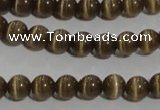 CCT1215 15 inches 4mm round cats eye beads wholesale