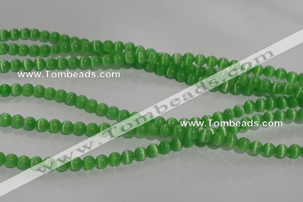 CCT1224 15 inches 4mm round cats eye beads wholesale