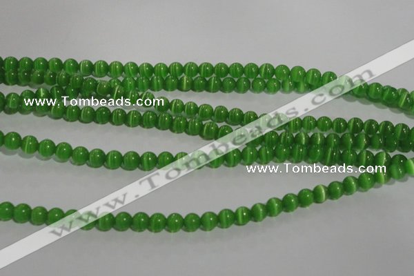 CCT1226 15 inches 4mm round cats eye beads wholesale