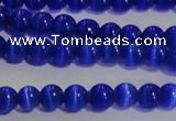 CCT1231 15 inches 4mm round cats eye beads wholesale