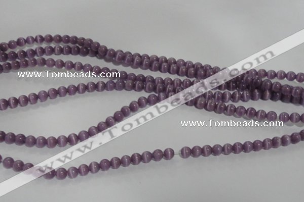 CCT1237 15 inches 4mm round cats eye beads wholesale