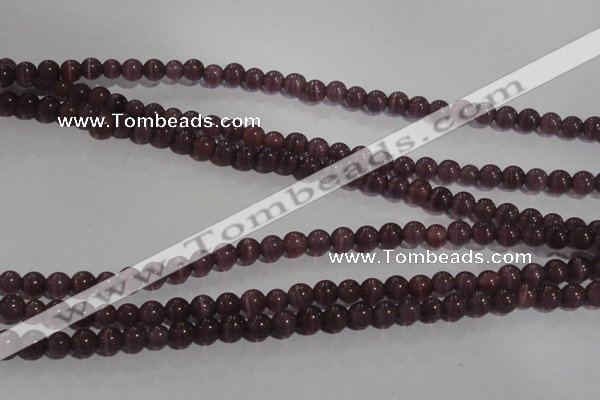 CCT1238 15 inches 4mm round cats eye beads wholesale