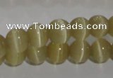 CCT1275 15 inches 5mm round cats eye beads wholesale