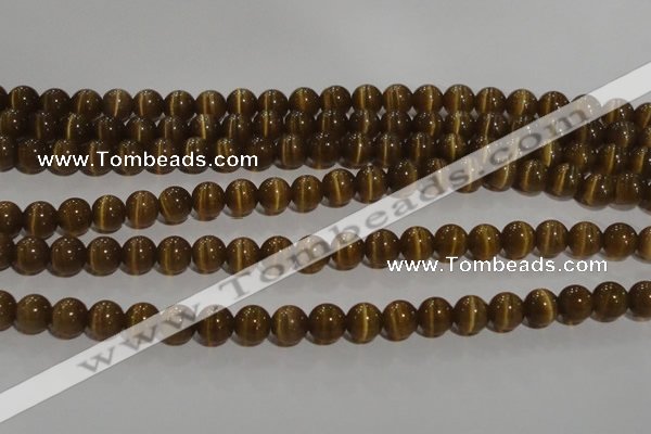 CCT1279 15 inches 5mm round cats eye beads wholesale