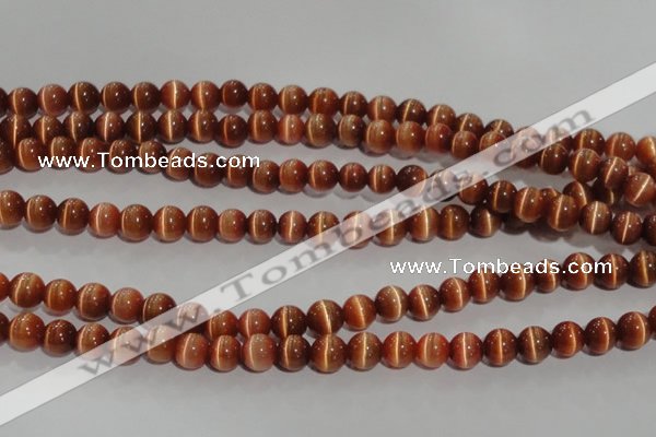 CCT1280 15 inches 5mm round cats eye beads wholesale