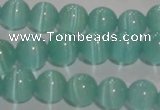 CCT1285 15 inches 5mm round cats eye beads wholesale