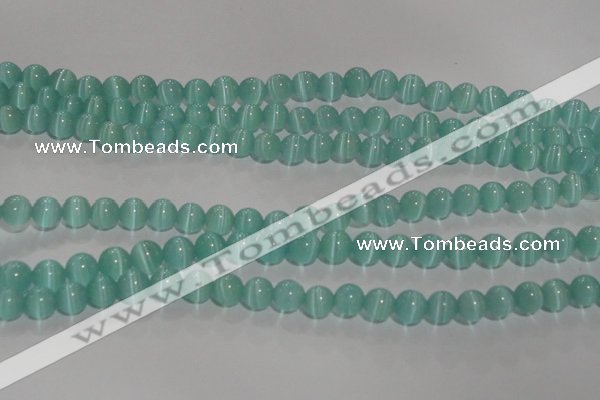 CCT1285 15 inches 5mm round cats eye beads wholesale