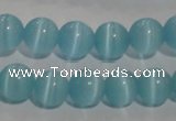 CCT1286 15 inches 5mm round cats eye beads wholesale