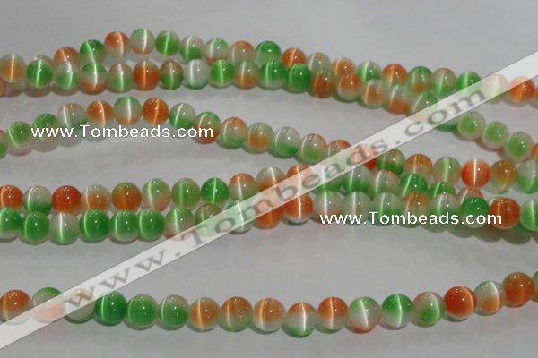 CCT1292 15 inches 5mm round cats eye beads wholesale