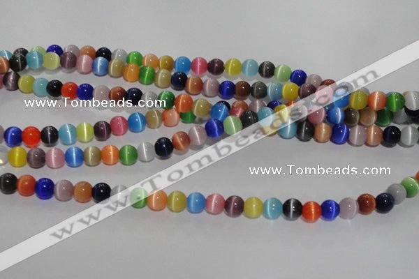 CCT1294 15 inches 5mm round cats eye beads wholesale