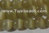 CCT1329 15 inches 6mm round cats eye beads wholesale