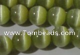 CCT1330 15 inches 6mm round cats eye beads wholesale