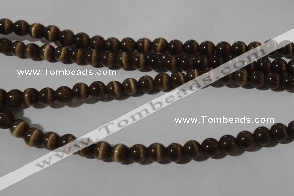 CCT1334 15 inches 6mm round cats eye beads wholesale