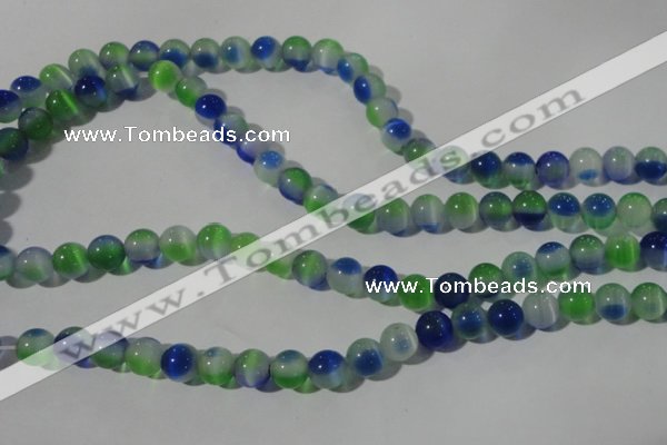 CCT1341 15 inches 6mm round cats eye beads wholesale