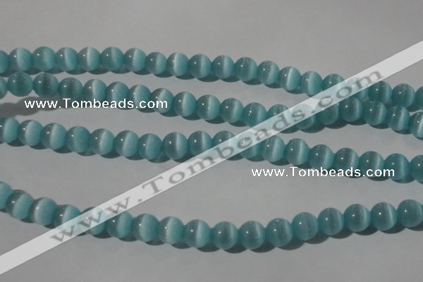 CCT1348 15 inches 6mm round cats eye beads wholesale