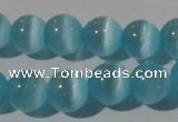 CCT1349 15 inches 6mm round cats eye beads wholesale