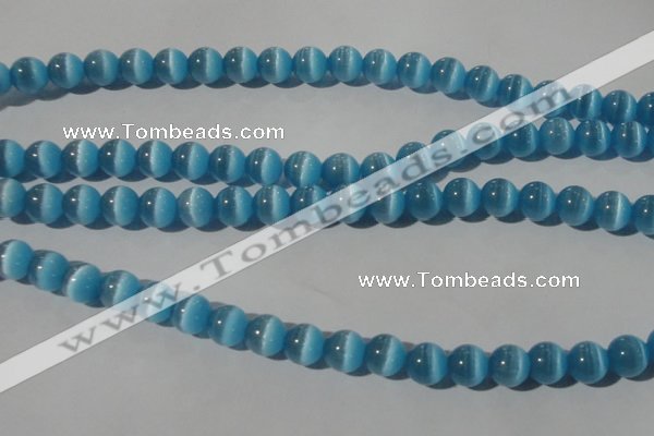 CCT1352 15 inches 6mm round cats eye beads wholesale