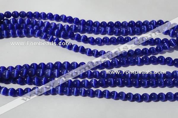 CCT1354 15 inches 6mm round cats eye beads wholesale