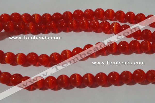 CCT1373 15 inches 7mm round cats eye beads wholesale