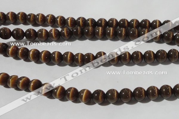 CCT1379 15 inches 7mm round cats eye beads wholesale