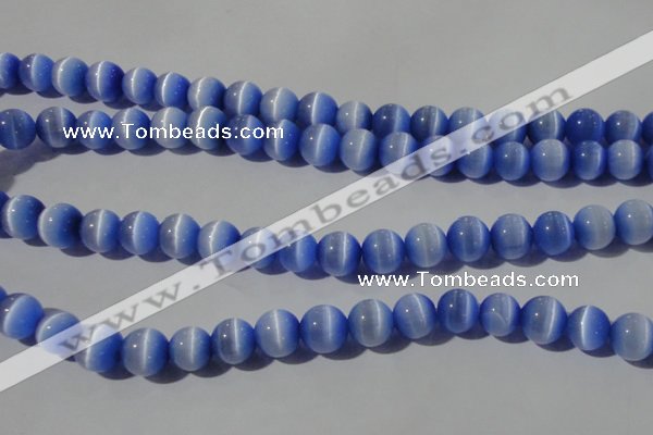 CCT1384 15 inches 7mm round cats eye beads wholesale