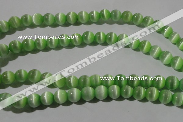 CCT1390 15 inches 7mm round cats eye beads wholesale