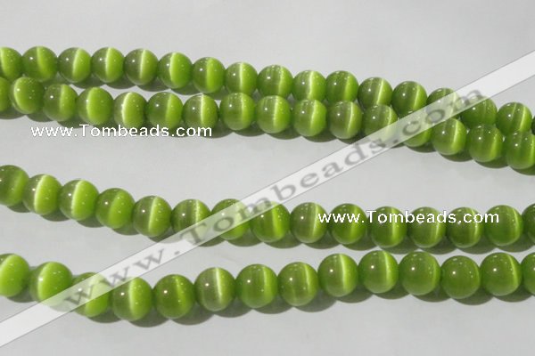 CCT1391 15 inches 7mm round cats eye beads wholesale