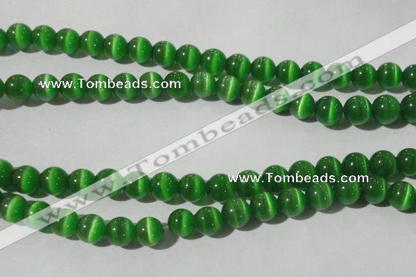 CCT1392 15 inches 7mm round cats eye beads wholesale