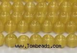 CCT1415 15 inches 4mm, 6mm round cats eye beads