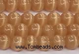 CCT1424 15 inches 4mm, 6mm round cats eye beads