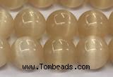 CCT1436 15 inches 8mm, 10mm, 12mm round cats eye beads