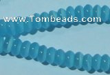 CCT203 15 inches 2*4mm rondelle cats eye beads wholesale