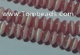 CCT214 15 inches 2*4mm rondelle cats eye beads wholesale