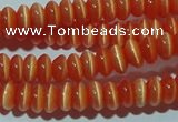 CCT216 15 inches 2*4mm rondelle cats eye beads wholesale