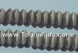 CCT232 15 inches 3*6mm rondelle cats eye beads wholesale