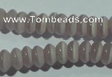 CCT233 15 inches 3*6mm rondelle cats eye beads wholesale