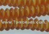 CCT236 15 inches 3*6mm rondelle cats eye beads wholesale