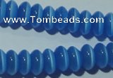 CCT240 15 inches 3*6mm rondelle cats eye beads wholesale