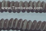 CCT260 15 inches 3*7mm rondelle cats eye beads wholesale