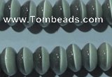 CCT271 15 inches 5*8mm rondelle cats eye beads wholesale