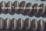 CCT273 15 inches 5*8mm rondelle cats eye beads wholesale