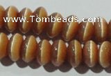 CCT281 15 inches 5*8mm rondelle cats eye beads wholesale