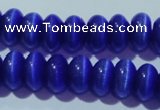 CCT288 15 inches 5*8mm rondelle cats eye beads wholesale