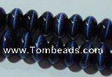 CCT292 15 inches 5*8mm rondelle cats eye beads wholesale