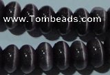 CCT295 15 inches 5*8mm rondelle cats eye beads wholesale