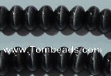 CCT297 15 inches 5*8mm rondelle cats eye beads wholesale