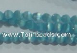 CCT324 15 inches 4mm faceted round cats eye beads wholesale