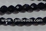 CCT348 15 inches 5mm faceted round cats eye beads wholesale