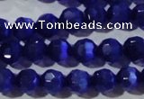 CCT364 15 inches 6mm faceted round cats eye beads wholesale